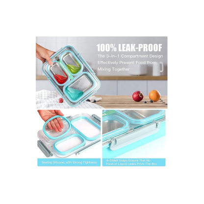 3 Compartment Lunch Box