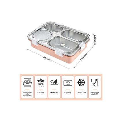lunch box 4 compartment