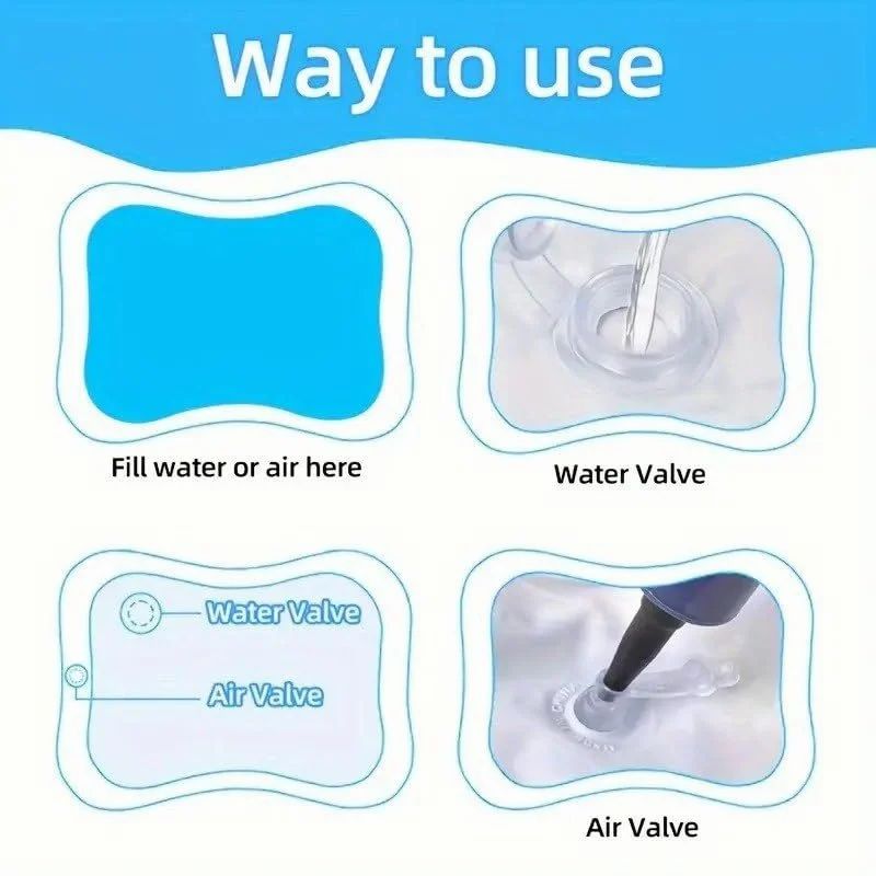 Blue Baby Play Mat Baby Water Play Mat Baby Folding Mat