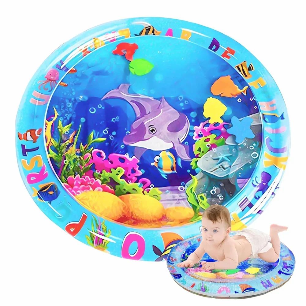 Blue Baby Play Mat Baby Water Play Mat Baby Folding Mat