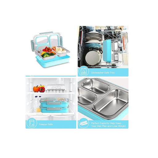 3 Compartment Lunch Box