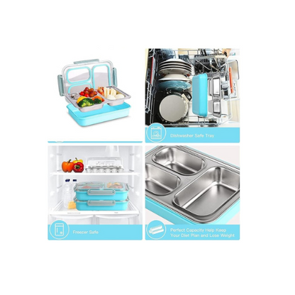 3 Compartment Lunch Box