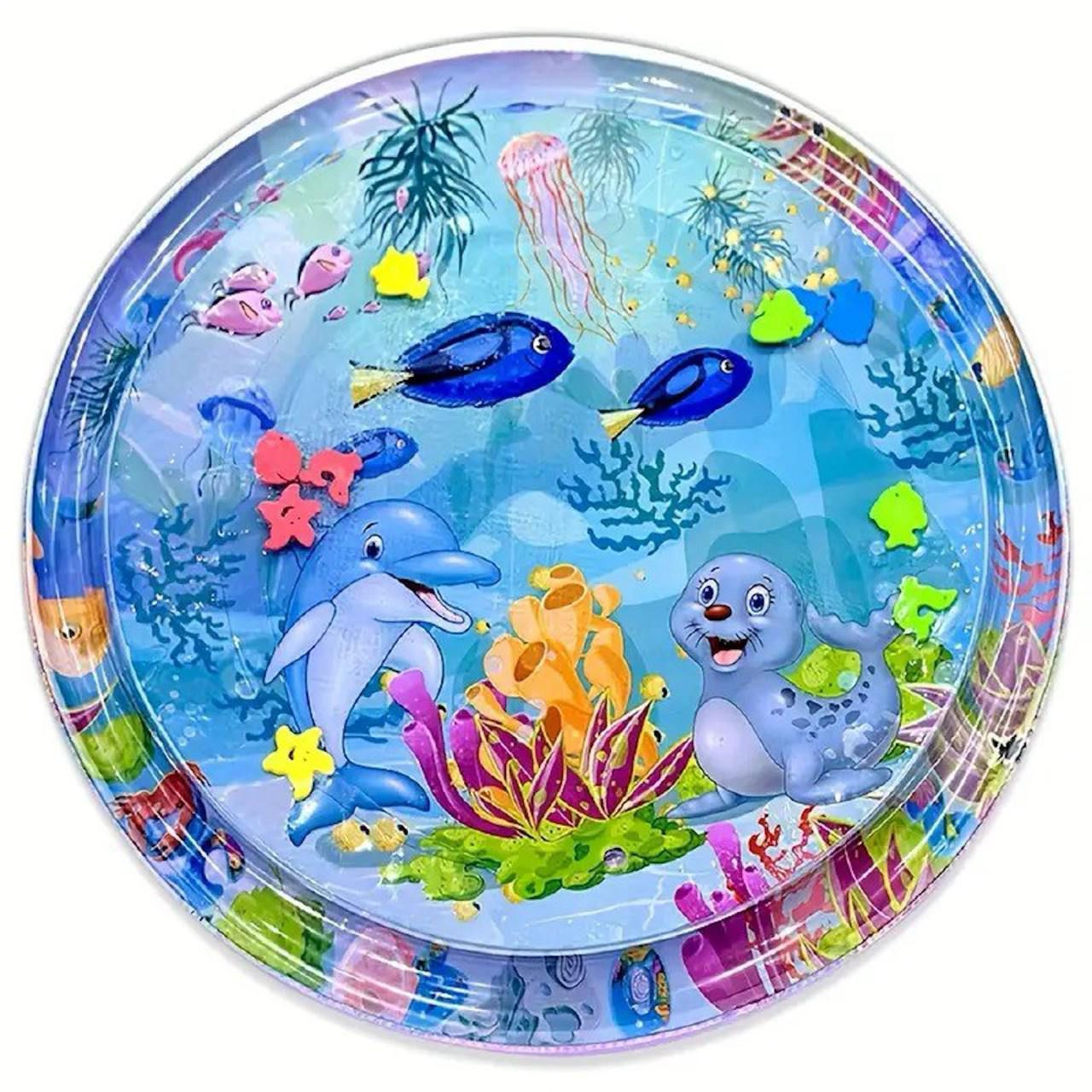 Blue Baby Play Mat Baby Water Play Mat Baby Folding Mat