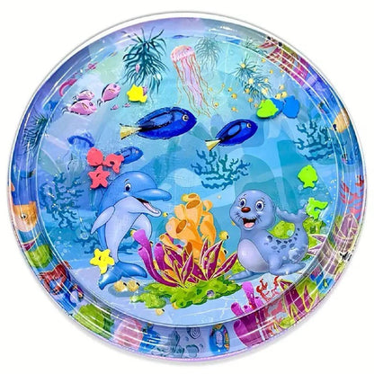 Blue Baby Play Mat Baby Water Play Mat Baby Folding Mat