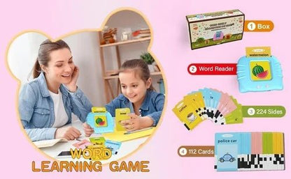 Flash cards, english language