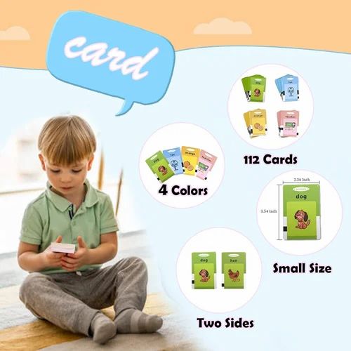 Flash cards, english language